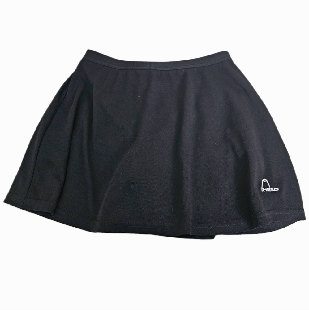 Head navy tennis skirt with built-in shorts